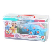PLAY - Dino Workshop Case - T-Rex & Triceratops