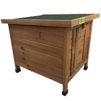 YES4PETS Small Chicken Coop Rabbit Hutch Ferret Cage Guinea Pig Dog Cat Nesting Box