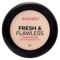 Australis AC Fresh and Flawless Pressed Powder Makeup - Deep Natural Matte