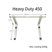 Air Conditioner Wall Bracket 450mm Heavy Duty,1.8, Max 200kg