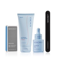 SEACRET Nail Kit For Beautifully Manicured Nails At Home In Only 5 Minutes-Pomegranate