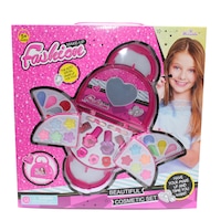 Kids Handbag Beauty Fashion Nail Makeup Set Birthday Gift Case Full Beginner Kit
