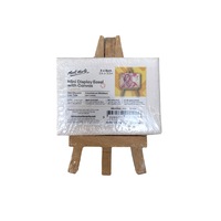 1pce Mont Marte Mini Display Easel with Canvas 6cm x 8cm