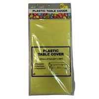 Plastic Table Cloth 1.4 x 2.7m Great for Parties and Birthdays