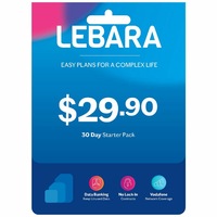 Lebara $29.90 Starter Kit ( 3 in 1 sim )