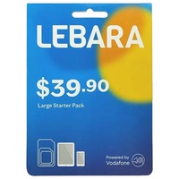 Lebara $39.90 Starter Kit ( 3 in 1 SIM )