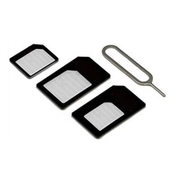 Premium SIM Adaptors from Nano to Micro to Normal Sim