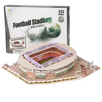 105pcs Emirates Stadium 3D DIY Puzzle World Famous Football Stadium Jigsaw Model