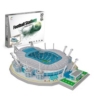 117pcs Ethihad Stadium DIY Puzzle World Famous Football Stadium Jigsaw Model