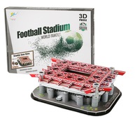139pcs Stadio San Siro 3D DIY Puzzle World Famous Football Stadium Jigsaw Model