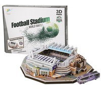 171pcs Stamford Bridge Stadium 3D DIY Puzzle World Famous Football Stadium Jigsaw Model
