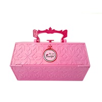Kid Girls Makeup Set My Lovely Makeup Handbag Set Eco-friendly Cosmetic Pretend Play Kit Princess Toy