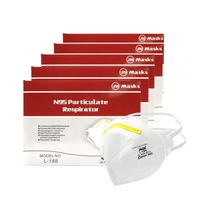 Harley N95 Flat Fold 188 - 5 Boxes x 20s (100 masks)