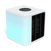 Evapolar evaLIGHT plus Personal Air Cooler and Humidifier, Portable Air Conditioner, Desktop Cooling Fan, for Home and Office, with USB Connectivity and Colorful Built-in LED Light