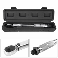 1/4'' Drive Torque Ratchet Wrench Micrometer 5-25nm Adjustable
