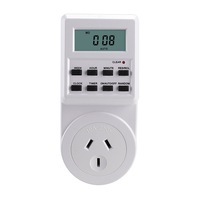 240V Digital Timer Switch Automation Power Socket Electric Countdown Timer AU with LCD
