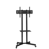 TV Stand Mobile Flat Screen TV stands with wheels and Swivel Mount Bracket 32 42 50 55 60 65 70 inch