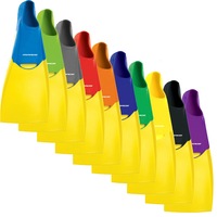 Mirage Deluxe Yellow Rubber Floatable Swim Flipper Fins – All sizes Baby to XXL