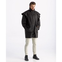 Weatherall Outback Survival Gear 3/4 Length Brown Unisex Oilskin Jacket Sizes XS-4XL