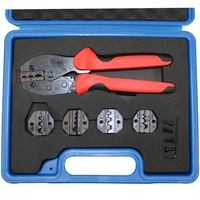 5 Die Crimping Wire Ratchet Crimper Barrel N-insulate Bootlace Ferrules