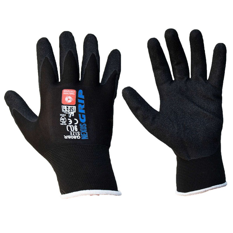 YSF Nexus Grip Nitrile Sandy Finish Gloves - LARGE  Australia