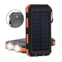 iTEQ Portable Solar Panel Power Bank 10000mAh