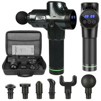 Super High Power 30 Speed XL Massage Gun 6 Heads Muscle with Carry Case Bag