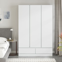 Noosa 3 Door 2 Drawer Wardrobe