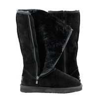 Waratah UGG Water Resistant Tall Zip Up Boot - Black