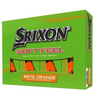 Srixon Soft Feel 2022 Golf Balls - Brite Orange