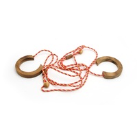 Brain teaser String 3D puzzle, crazy loops puzzle, challenge handmade brain teaser, wood brain teaser,