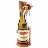Wine Stopper Lock Puzzle - Party Puzzle- cant drink it until you crack the lock-party fun