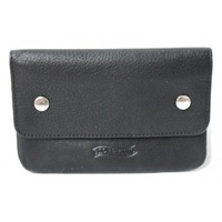 Tobacco Full Grain Cow Hide Leather Pouch. Style: 11013. Florentino and Hide & Chic