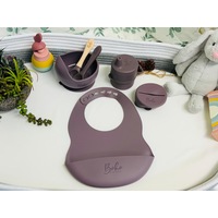 Boho Wild Child - 7 Piece Silicone Baby Feeding Bundle - 100% Baby Safe, BPA Free