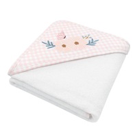 Living Textiles - Hooded Towel - Butterfly Garden
