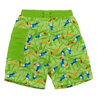 i.play Tropical Pocket Trunks w/Built-in Reusable Absorbent Swim Diaper