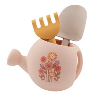 Playground by Living Textiles - My First Gardening Set - Blush Flowers