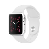ZUSLAB Apple Watch 7/6/5/4/3/2/SE Band Silicone Strap 42mm 44mm 45mm White 140mm