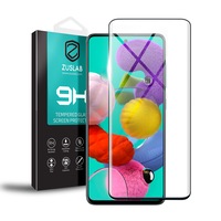 ZUSLAB Galaxy A52 5G Tempered Glass Screen Protector 9H Hardness for Samsung - Black