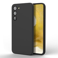 ZUSLAB Galaxy S23+ 5G Case Nano Silicone Shockproof Gel Rubber Bumper Protective Cover for Samsung (2023) - Black