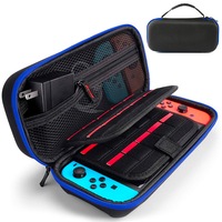 ZUSLAB Nintendo Switch / OLED / Lite Protective Carrying Hard Shell Pouch Case Storage Game Cartridge Bag - Blue