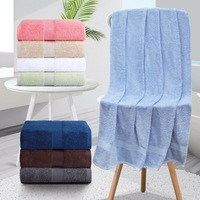 LINENOVA 2Pcs Jumbo Extra Large Bath Sheets Sets 90x180cm 8 Colors 550 GSM 100% Cotton