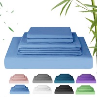 LINENOVA 2000TC Cooling Bamboo Sheet Set Ultra Soft Bedding Sets For All Year Comfort