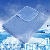 LINENOVA Cooling Blanket Comfort Absorbs Body Heat Keep Cool Lightweight for Children Adult