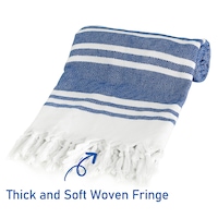 LINENOVA Sand Free Beach Towels 100x180CM Turkish Style Lightweight Swimming Outdoor Camping Towel