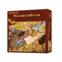 Lady with Fan Gustav Klimt 2000PCS Puzzle Jigsaw