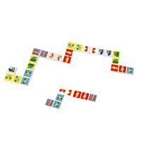 Tooky Toy - TRANSPORTATION WOODEN DOMINO BOARD GAME