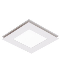Martec Flow 250mm Square Exhaust Fan with Tricolour LED Light