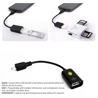 mbeat USB-Micro OTG Micro USB to USB Cable for Galaxy Smartphone & Android Tablet