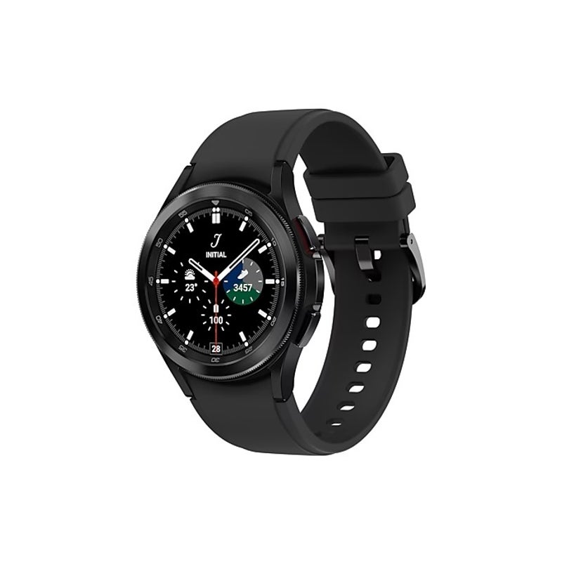 Samsung Galaxy Watch4 Classic Bluetooth + 4G (42mm) - Black (SM-R885FZKAXSA)*AU STOCK*, 1.2' Super AMOLED,Dual-Core,1.18GHz,1.5GB/16GB, NFC,247mAh,2YR Australia